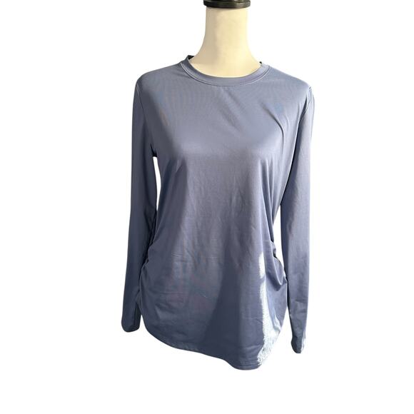 Calia Blue Long Sleeve Top Large - Picture 1 of 4